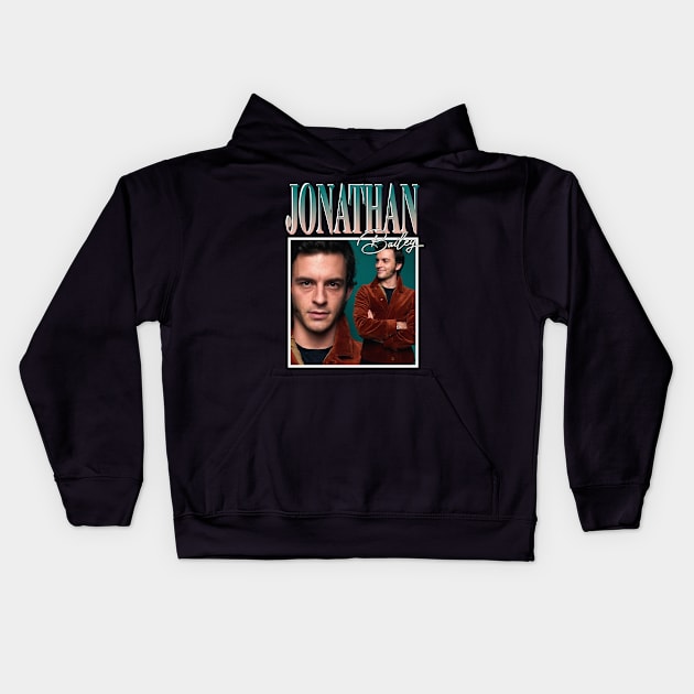 Jonathan Bailey Kids Hoodie by TeesBySilvia